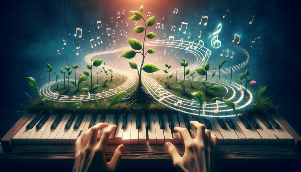 Illustration of basic music theory concepts for beginners
