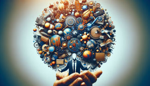 "Cross-Selling Merchandise Items Illustration"